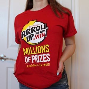 Tim Horton's Roll Up the Rim Jerzees T-Shirt